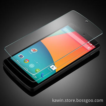 9H Hardness 0.3mm/2.5D/Tempered Glass Screen Protector for LG Nexus 5 Japan Glass